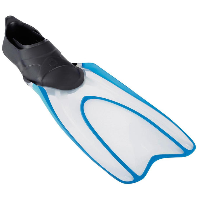 





540 Adult Snorkelling and Scuba Diving Fins - Translucent Blue, photo 1 of 10