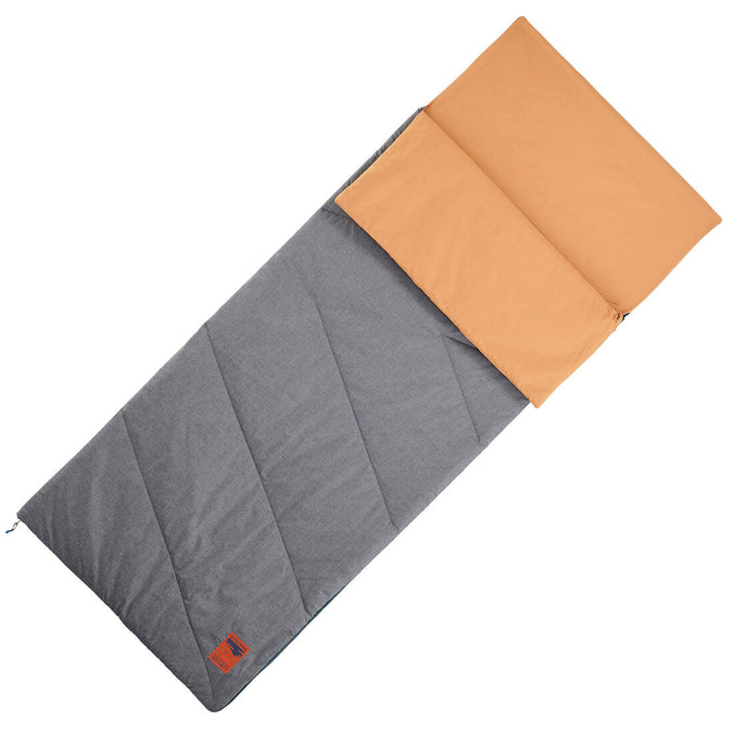 





COTTON SLEEPING BAG FOR CAMPING - ARPENAZ 20° COTTON, photo 1 of 6