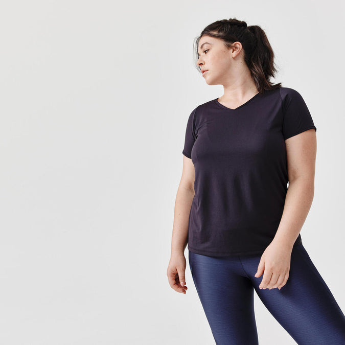 





Women's breathable short-sleeved running T-shirt Dry, photo 1 of 7