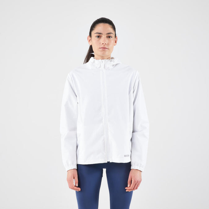 





Women's Waterproof Running Jacket - KIPRUN Run 100 Rain - White, photo 1 of 7