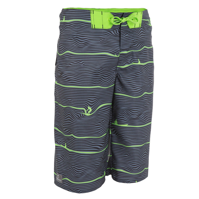 





Lafitenia kids' long boardshort swimming shorts - Ride green, photo 1 of 8