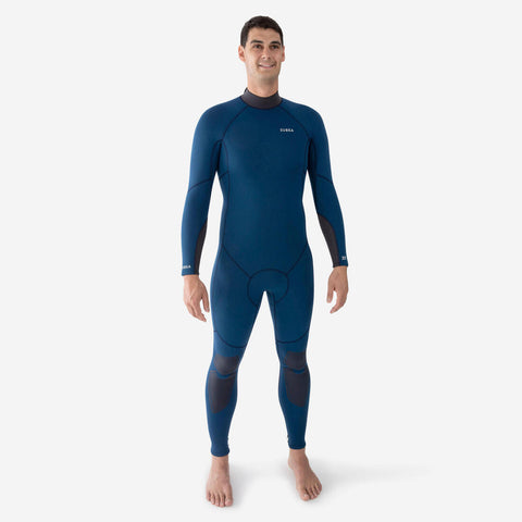 





Men's diving wetsuit 3 mm neoprene SCD 500 turquin blue