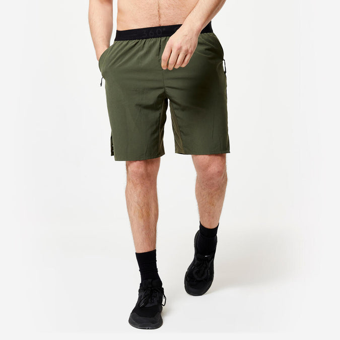 





Men's Breathable Performance Cross Training Shorts with Zipped Pockets, photo 1 of 6