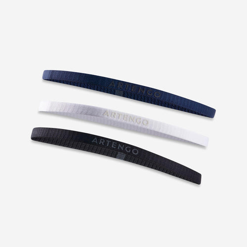 





Elastic Hair Band Tri-Pack - Navy / Sky Blue / Coral