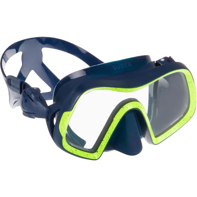 





Single-lens sea diving mask SCD 500 - blue skirt, photo 1 of 10