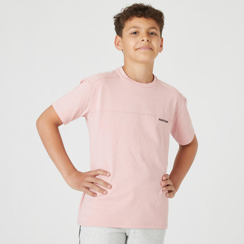 





Kids' Breathable Cotton T-Shirt 500