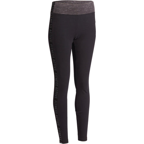 





Women's Gym & Pilates Slim-Fit Leggings - Black