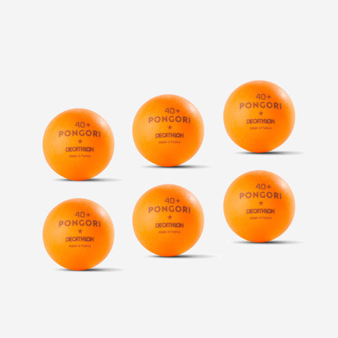 





Table Tennis Balls TTB 100 1* 40+ 6-Pack (Made in France)