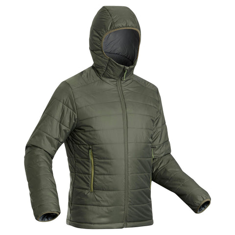 





Men's Synthetic Mountain Trekking Hooded Padded Jacket - MT100 - 5°C