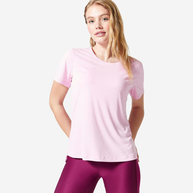 





Women's Short-Sleeved Cardio Fitness T-Shirt, photo 1 of 6