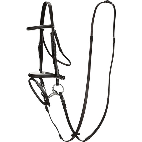 





Essen Horse Riding Horse And Pony Bridle + Reins Set - Black