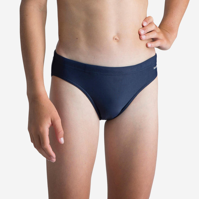 





Boys' Swimming Swim Trunks 100 Basic - Navy Blue, photo 1 of 5