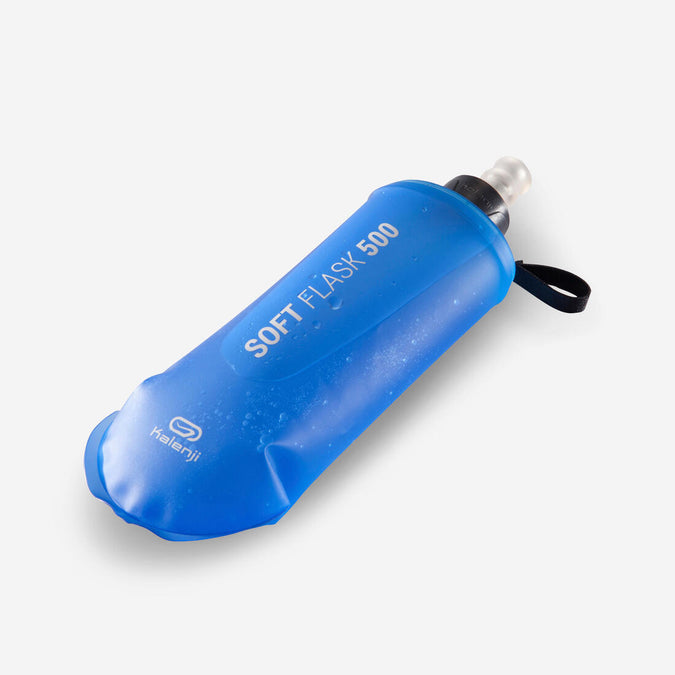 





500 ML FLEXIBLE TRAIL RUNNING WATER BOTTLE - BLUE, photo 1 of 9