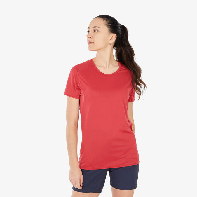 





Women’s Mountain Walking Short-Sleeved T-Shirt MH100, photo 1 of 4