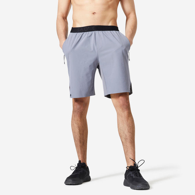 





Men's Breathable Performance Cross Training Shorts with Zipped Pockets, photo 1 of 5