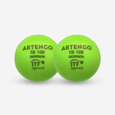 





9cm Foam Tennis Ball TB100 Twin-Pack