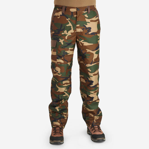 





WARM WATERPROOF HUNTING TROUSERS 100 - CAMO