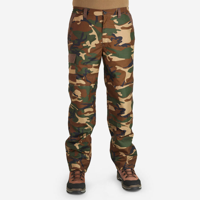 





WARM WATERPROOF HUNTING TROUSERS 100 - CAMO, photo 1 of 9