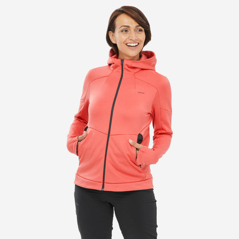 





Women’s Hiking Fleece Jacket - mh500 Hood