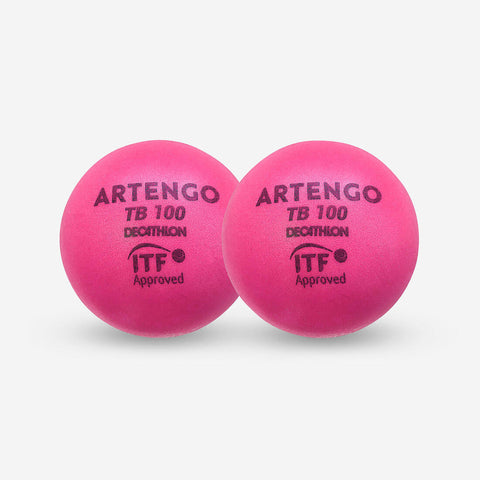 





7cm Foam Tennis Ball TB100 Twin-Pack