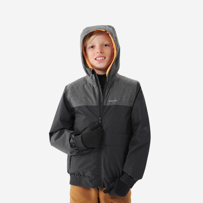 





KIDS’ WARM AND WATERPROOF WINTER HIKING JACKET - SH100 -3.5°C - 7-15 YEARS, photo 1 of 8