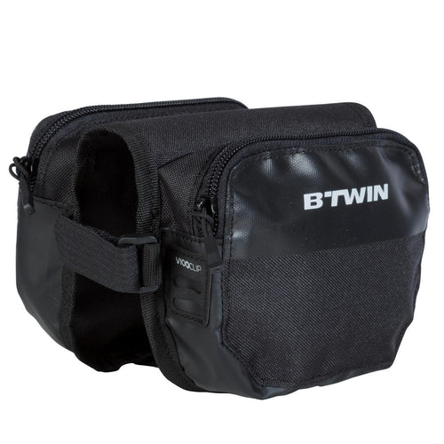 





500 Double Bike Frame Bag 1L - Black