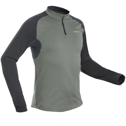 





Men’s Long-sleeved Warm Hiking T-shirt - SH100