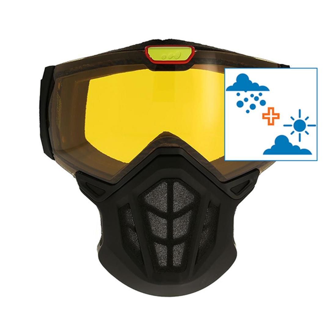 Land 700 Photochromic-17 All Weather Ski and Snowboard Goggles - Black