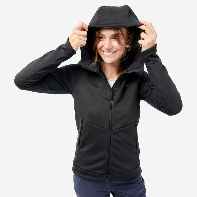 





Women’s Hiking Fleece Jacket - mh500 Hood, photo 1 of 10