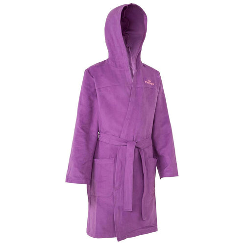 





Kids' Microfibre Bathrobe with Hood, Pockets and Belt