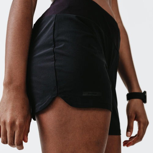 Women's 2-in-1 Running Shorts with Built-in Tight Shorts - Dry