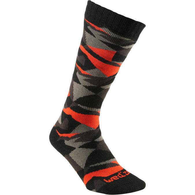 





Wedze Firstheat LDT Socks - Camo. Black / Orange, photo 1 of 7