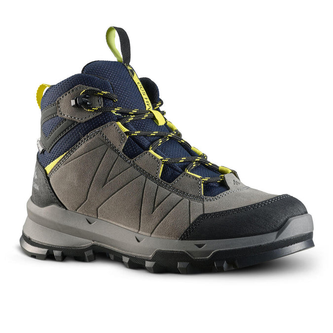 





Kids’ Waterproof Mountain Walking Boots 10-6 MH500  Blue Grey, photo 1 of 6