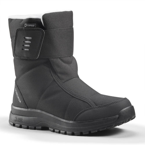 





Women's warm waterproof snow hiking boots - SH100 Velcro