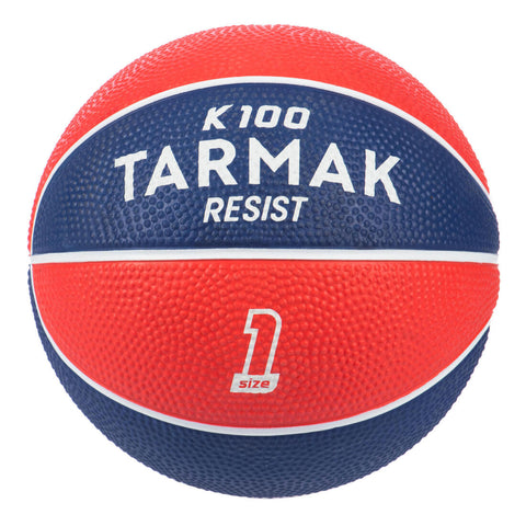 





Mini B Kids' Size 1 Basketball. Up to age 4.Red.