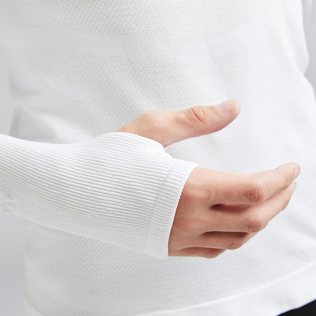 Kids' Long-Sleeved Football Base Layer Top Keepdry 500