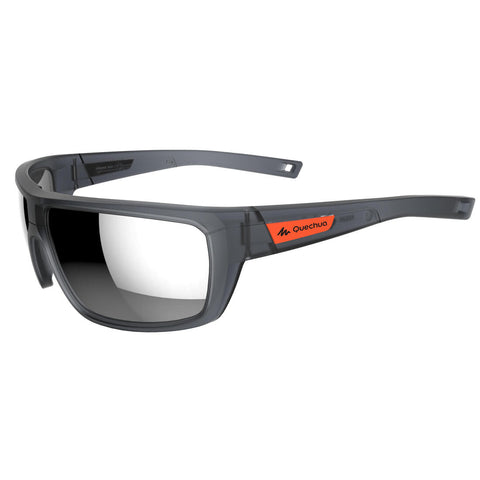 





Hiking 300 Adult Hiking Sunglasses Category 3 - Translucent Grey