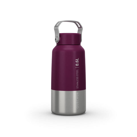 





Stainless Steel Water Bottle with Screw Cap for Hiking 0.6L