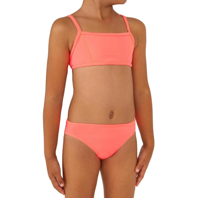 





Bali Girls' Two-Piece Crop Top Swimsuit - Granatina, photo 1 of 10