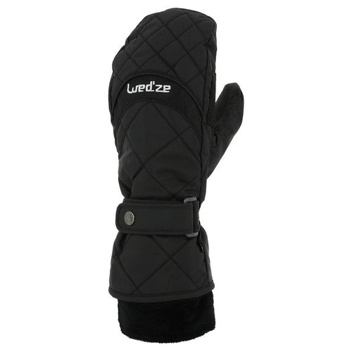 





Wedze Chill Heat Adult Ski Mittens - Black