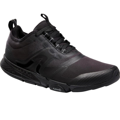 





MEN'S FITNESS WALKING SHOES PW 580 WATERRESIST - BLACK