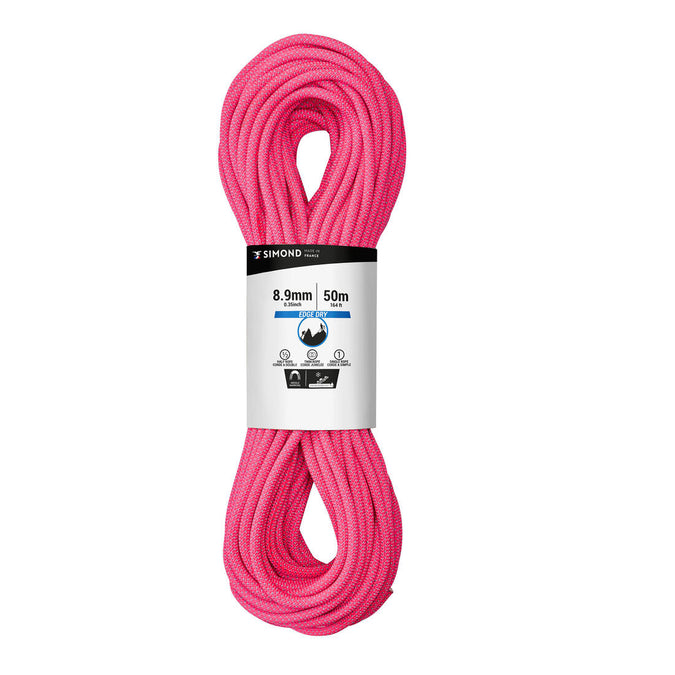 





TRIPLE DRY ROPE STANDARD FOR CLIMBING AND MOUNTAINEERING 8.9mmx50m-EDGE DRY ROSE, photo 1 of 4