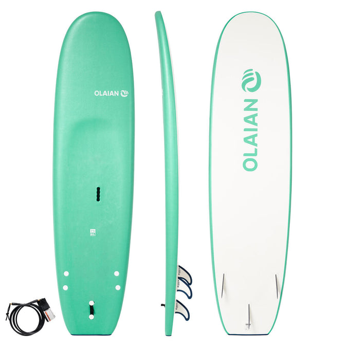 





FOAM SURFBOARD 100 7'5” Comes with a leash and 3 fins., photo 1 of 11