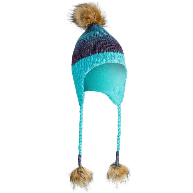 





Peruvian Girl's Fur Ski Hat - Blue Purple, photo 1 of 8