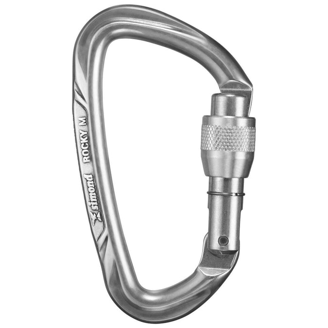 





CLIMBING AND MOUNTAINEERING SCREWGATE CARABINER - ROCKY M POLISHED, photo 1 of 5