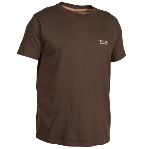 





Men's Short-sleeved Cotton T-shirt - 100