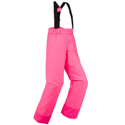 





KIDS’ WARM AND WATERPROOF SKI TROUSERS - 100 NEON PINK