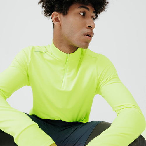 





Men's warm long-sleeved high-visibility T-shirt -  Warm Day Visibility
