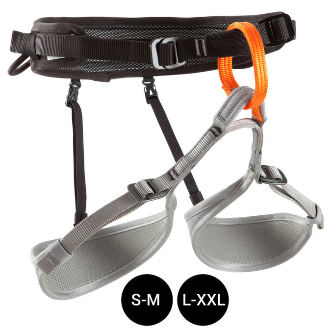 





CLIMBING AND MOUNTAINEERING HARNESS - ROCK BLACK GREY, photo 1 of 10