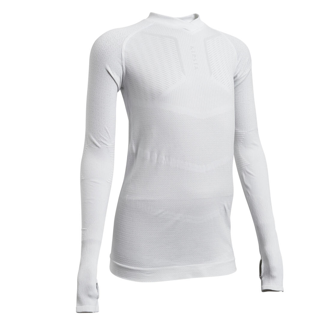 Kids' Long-Sleeved Football Base Layer Top Keepdry 500